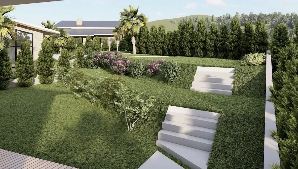 Green garden